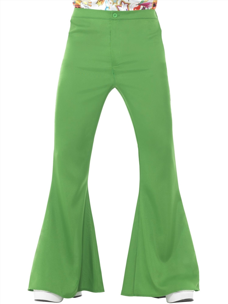 Flared Green Trousers - Size Xl/Product Detail/Costumes