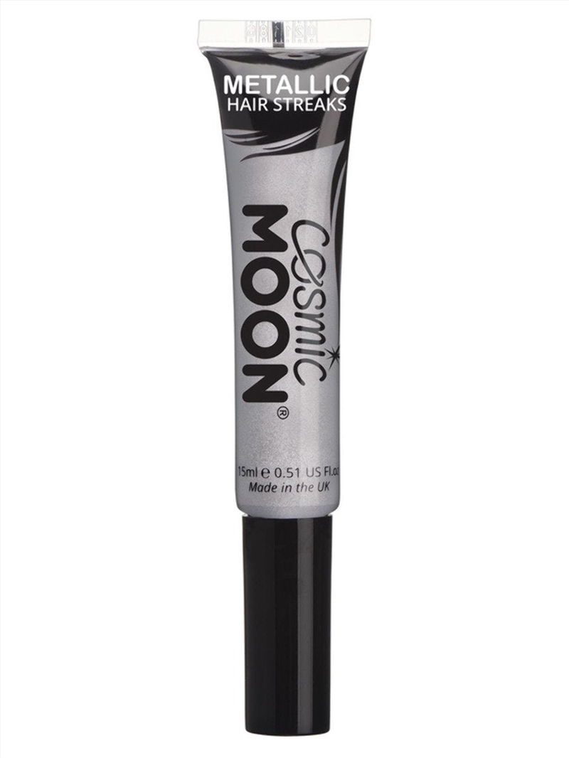 Cosmic Moon Metallic Hair Streaks, Silver/Product Detail/Costumes