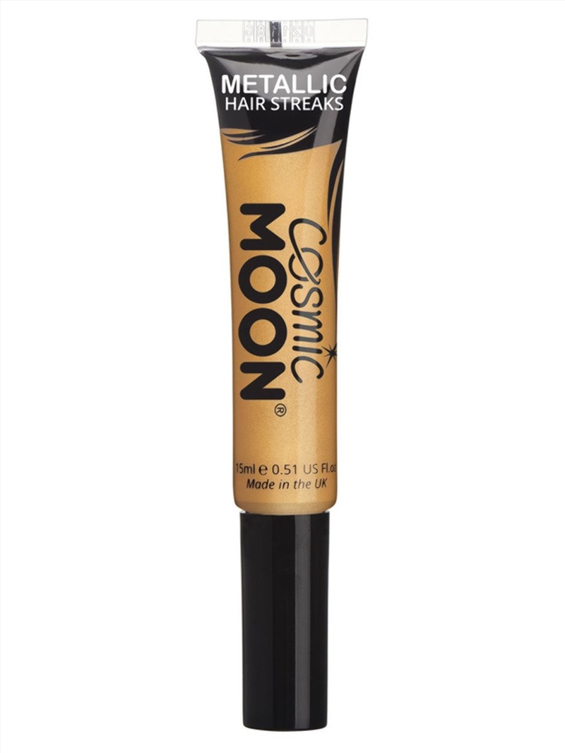 Cosmic Moon Metallic Hair Streaks, Gold/Product Detail/Costumes