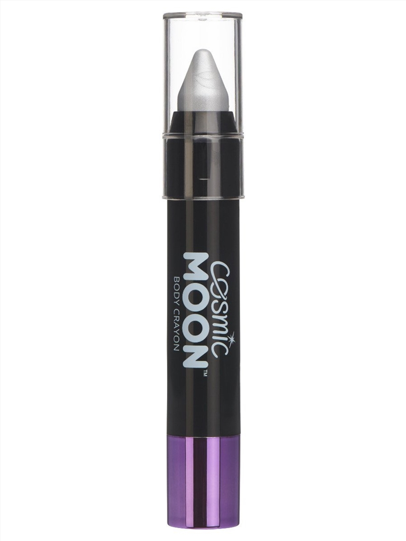 Cosmic Moon Metallic Body Crayon, Silver/Product Detail/Costumes
