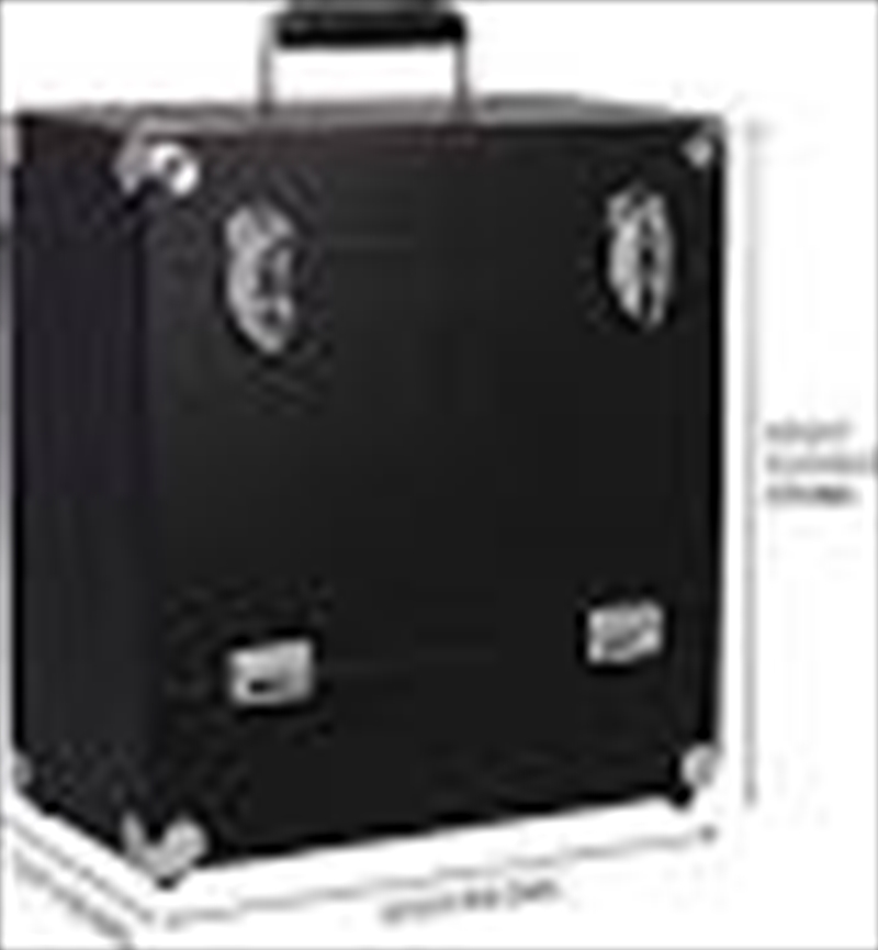 Vinyl Carry Case PVC - Black (Holds 35 LPs)/Product Detail/Storage