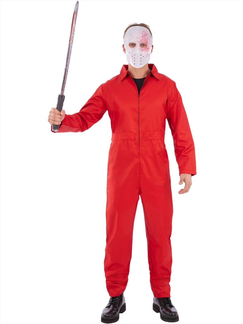 Bank Robber Jumpsuit - Size L/Product Detail/Costumes