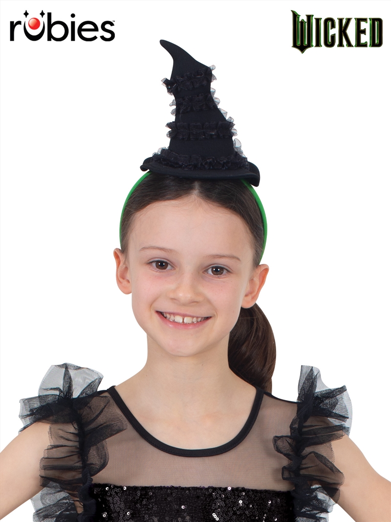 Wicked Elphaba Hat On Headband - One Size/Product Detail/Costumes