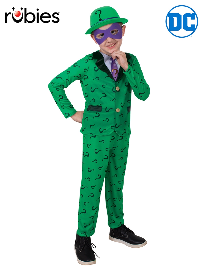 The Riddler Deluxe Costume - Size 3-5/Product Detail/Costumes