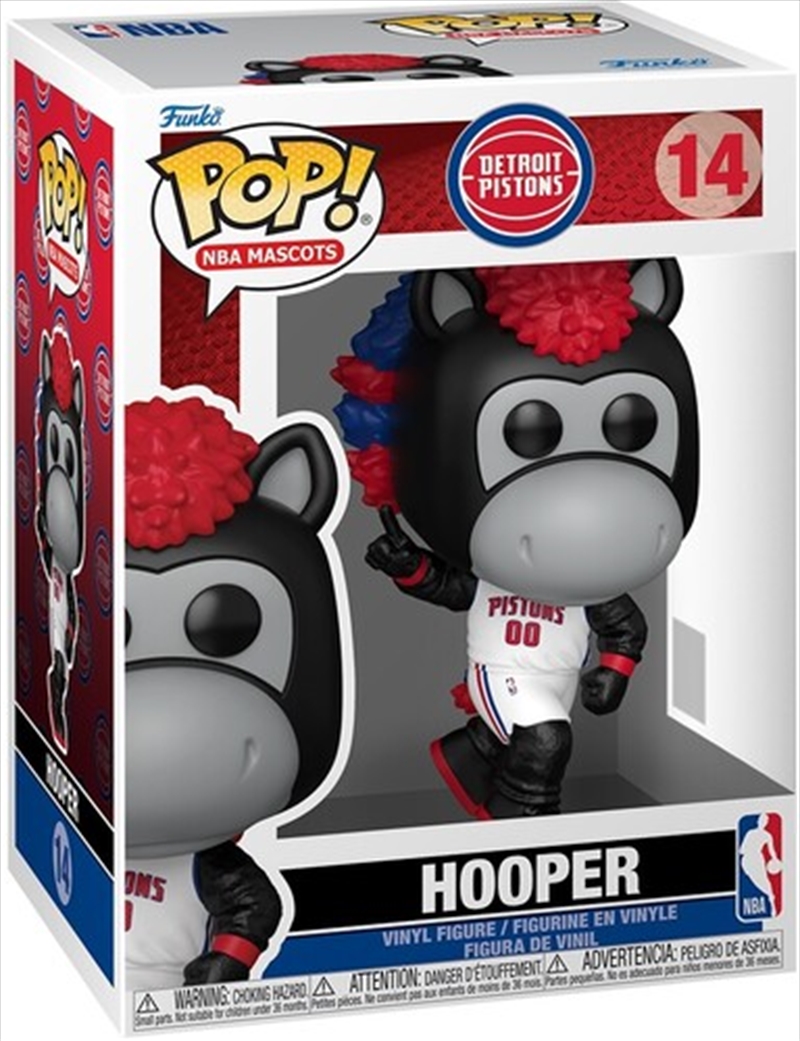NBA: Mascots - Hooper (Detroit Pistons) Pop! Vinyl/Product Detail/Sport