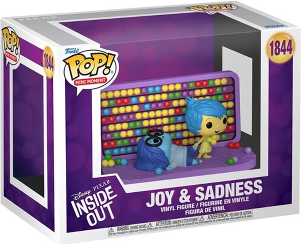 Inside Out - Joy & Sadness Pop! Mini Moment/Product Detail/Pop Vinyl Moments