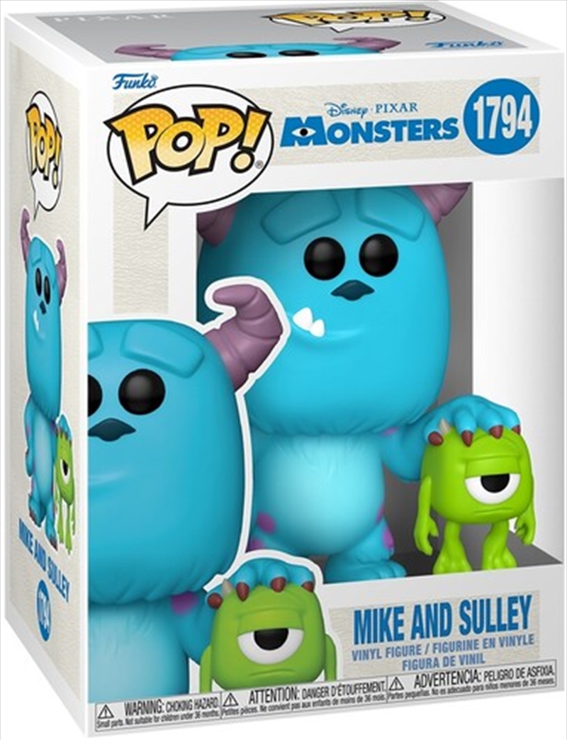 Monsters Inc. - Sully with Mike Pop! Vinyl/Product Detail/Movies