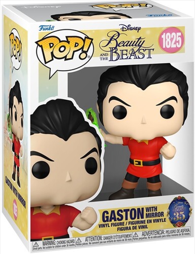 Beauty & the Beast - Gaston with Mirror Pop! Vinyl/Product Detail/Movies