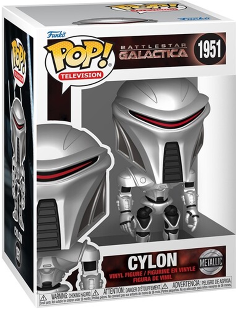 Battlestar Galactica - Cylon (Metallic) Pop! Vinyl/Product Detail/TV