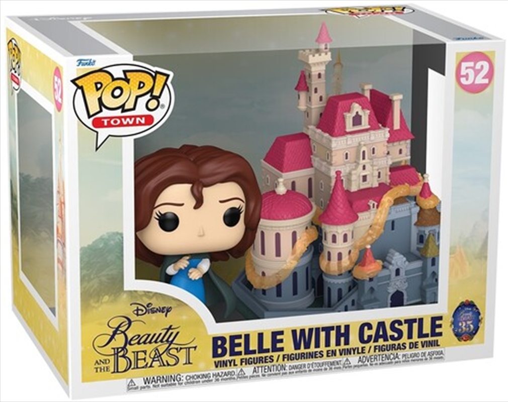 Beauty & the Beast - Belle with Castle Pop! Town/Product Detail/Pop Vinyl Moments