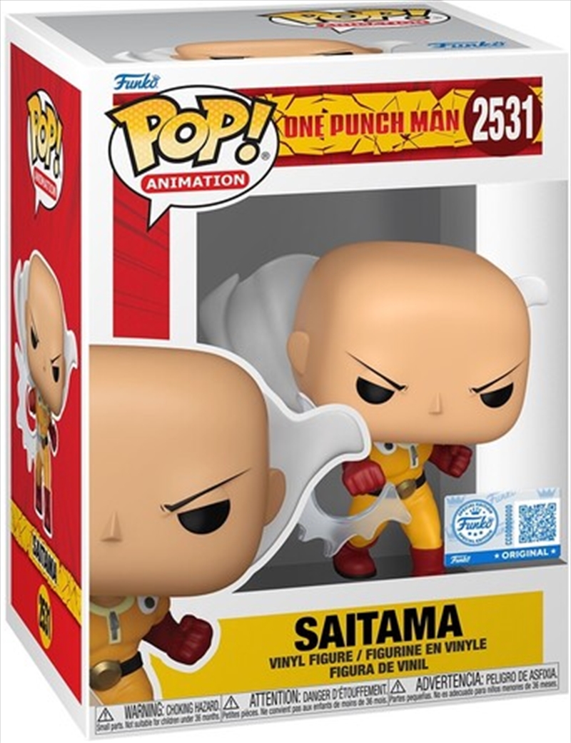 One Punch Man - Saitama (Punching) Pop! Vinyl RS/Product Detail/TV