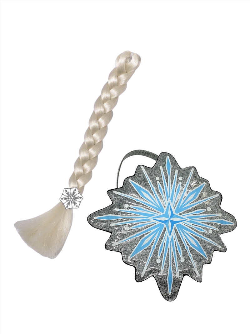 Elsa Snowflake Bag & Hair Braid Pack/Product Detail/Costumes