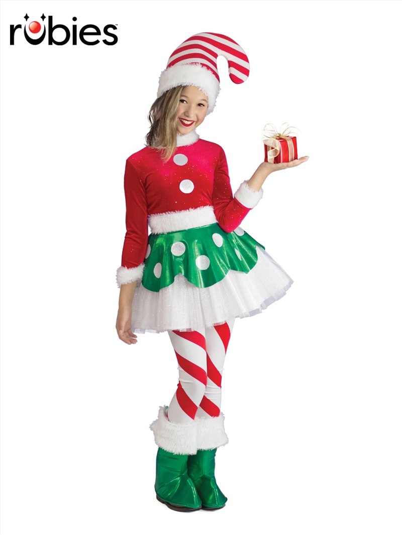 Candy Cane Elf Princess Costume - Size M/Product Detail/Costumes