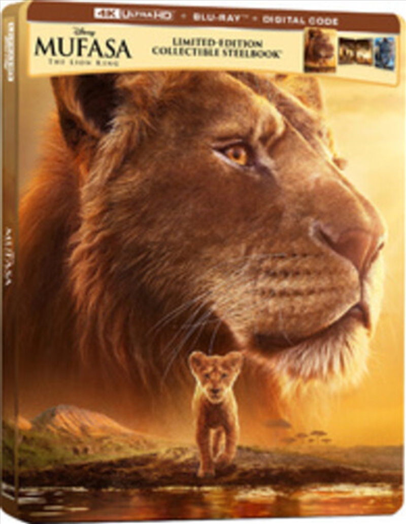 Mufasa: The Lion King - Limited Edition Steelbook/Product Detail/Disney