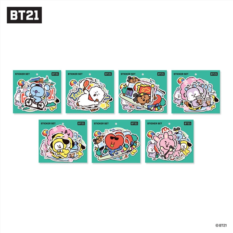 Bt21 - Seoul Sticker Set Koya/Product Detail/KPOP Merch
