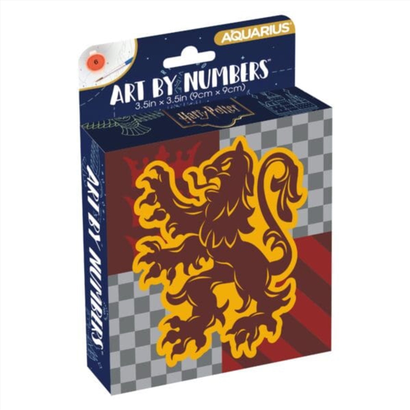 Aquarius - Harry Potter Gryffindor Micro Art by Numbers (3.5" x 3.5")/Product Detail/Arts & Craft