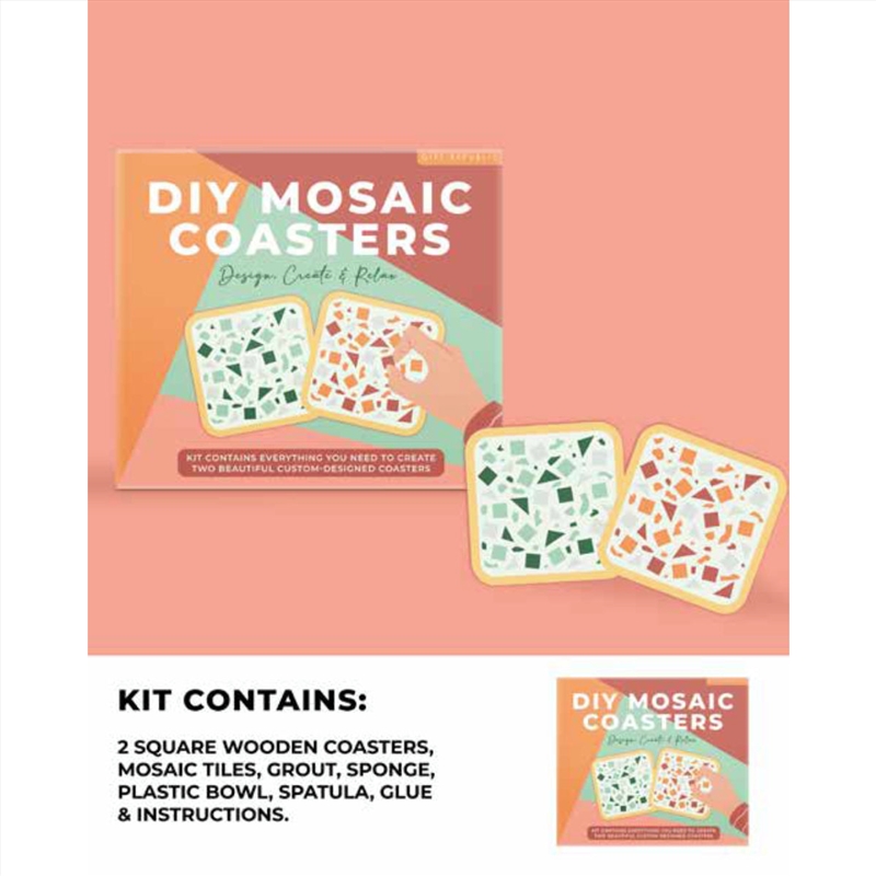 Gift Republic - DIY Mosaic Coasters/Product Detail/Arts & Craft