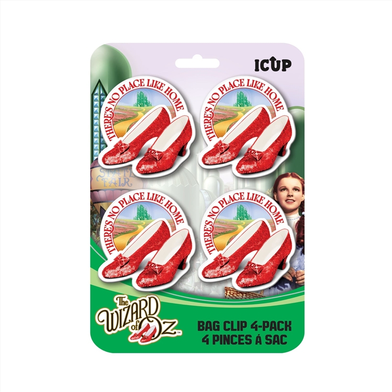 iCup Inc - Wizard of Oz Bag Clips 4 pack/Product Detail/Keyrings