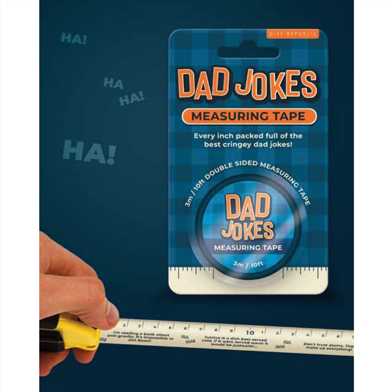 Gift Republic - Dad Jokes Measuring Tape/Product Detail/Novelty & Gifts