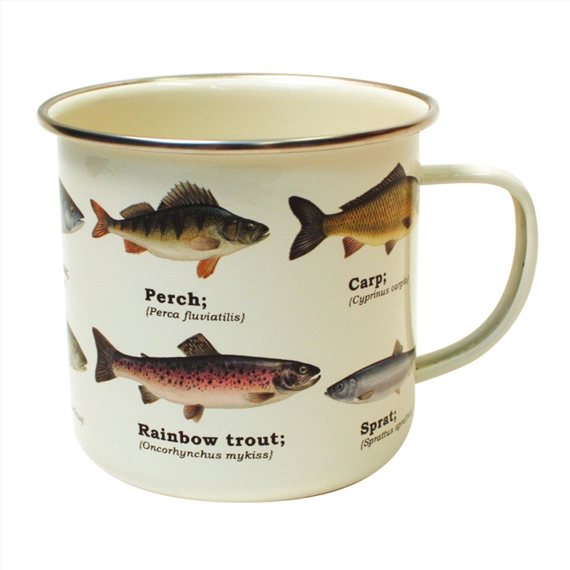 Gift Republic - Multi Fish - Enamel Mug/Product Detail/Mugs
