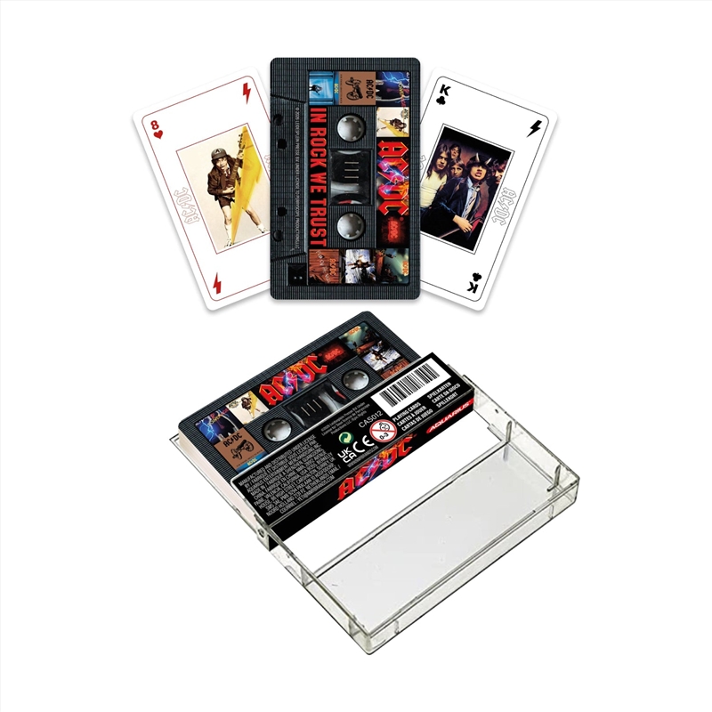Aquarius - AC/DC Cassette Playing Cards/Product Detail/Card Games