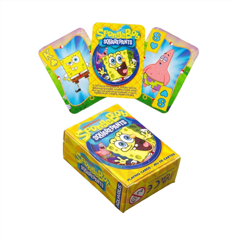 Aquarius - SpongeBob SquarePants Chiisai Mini Playing Cards/Product Detail/Card Games