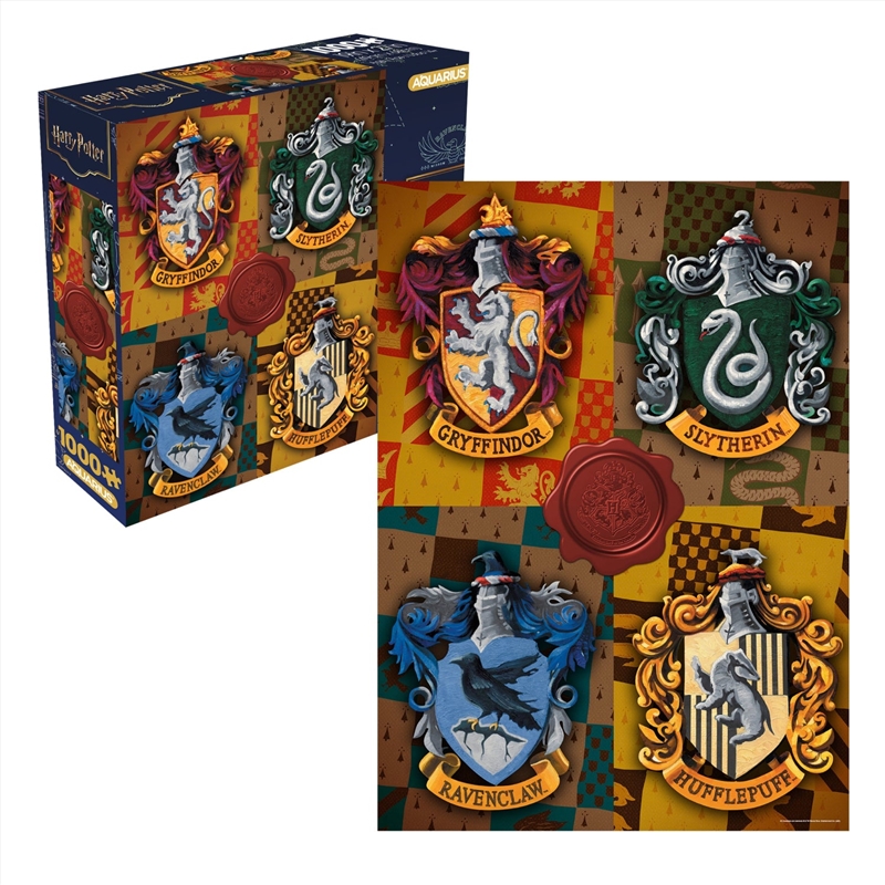 Aquarius - Harry Potter Crests 1000 Piece Jigsaw Puzzle/Product Detail/Jigsaw Puzzles