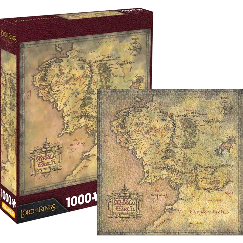 Aquarius - Lord of the Rings Heat Stamp 1000 Piece Jigsaw Puzzle/Product Detail/Jigsaw Puzzles