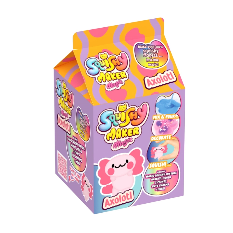 Squishy Maker Magic - Mini Axolotl/Product Detail/Arts & Craft