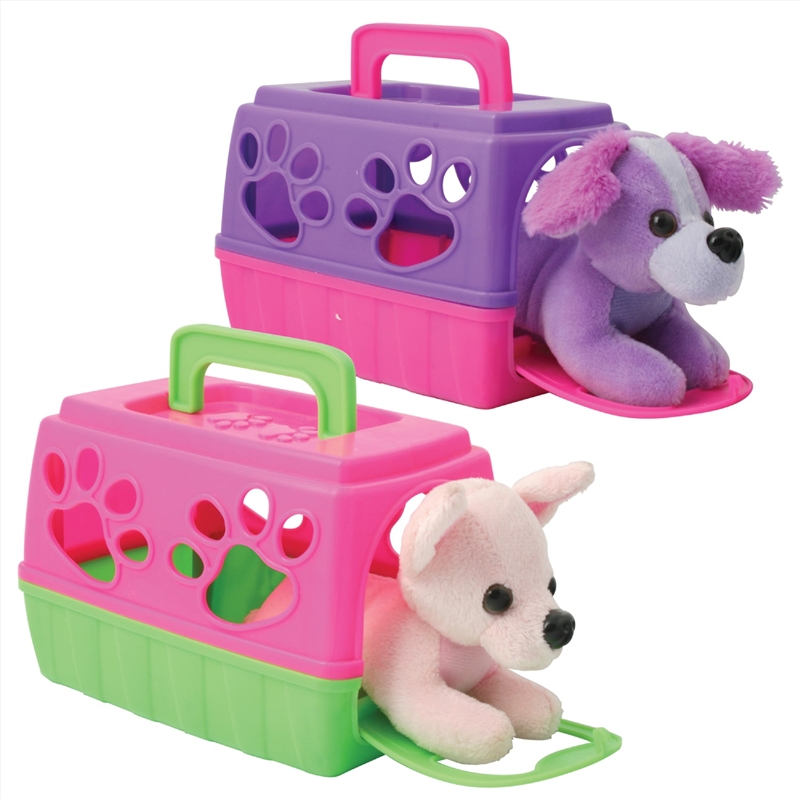 Keycraft - Puppy Carry Case Critter (Sent At Random)/Product Detail/Toys
