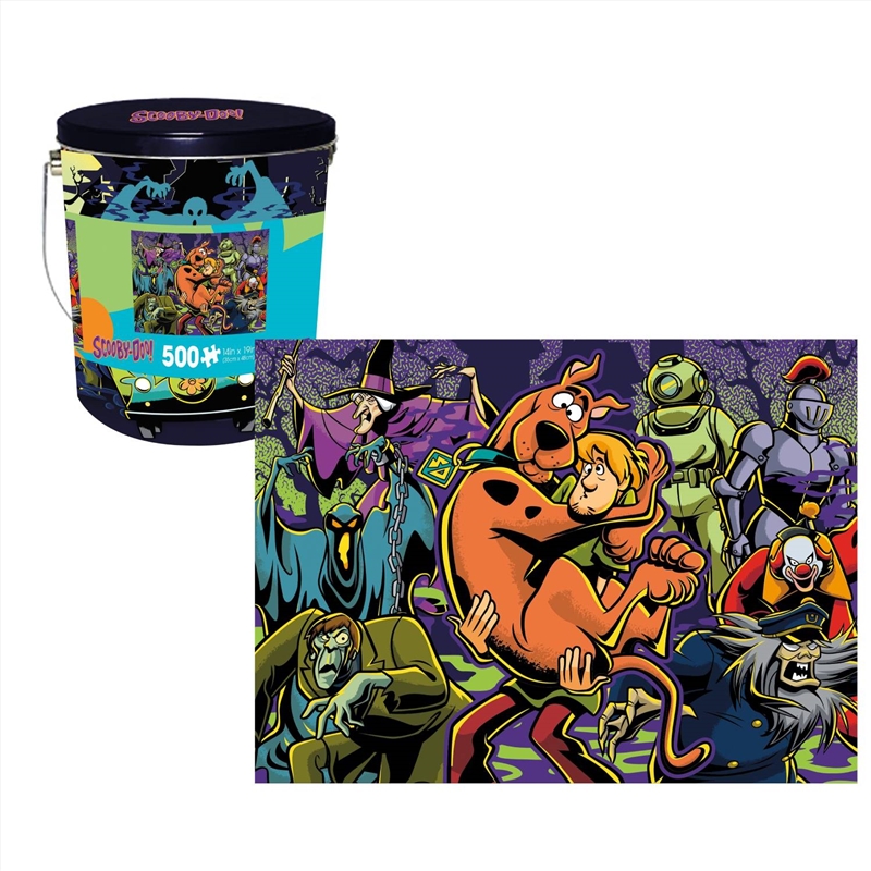 Aquarius - Scooby Doo 500 Piece Jigsaw Puzzle Bucket/Product Detail/Jigsaw Puzzles