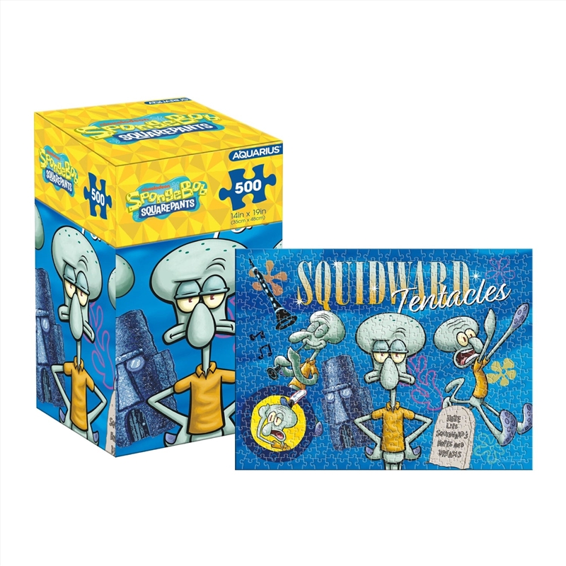 Aquarius - SpongeBob Squidward 500 Piece Jigsaw Puzzle (Vertical Box)/Product Detail/Jigsaw Puzzles