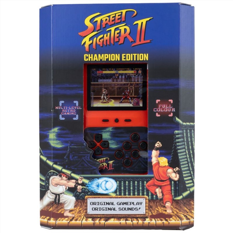 Fizz Creations - Street Fighter II Handheld Colour Game (201921)/Product Detail/Games