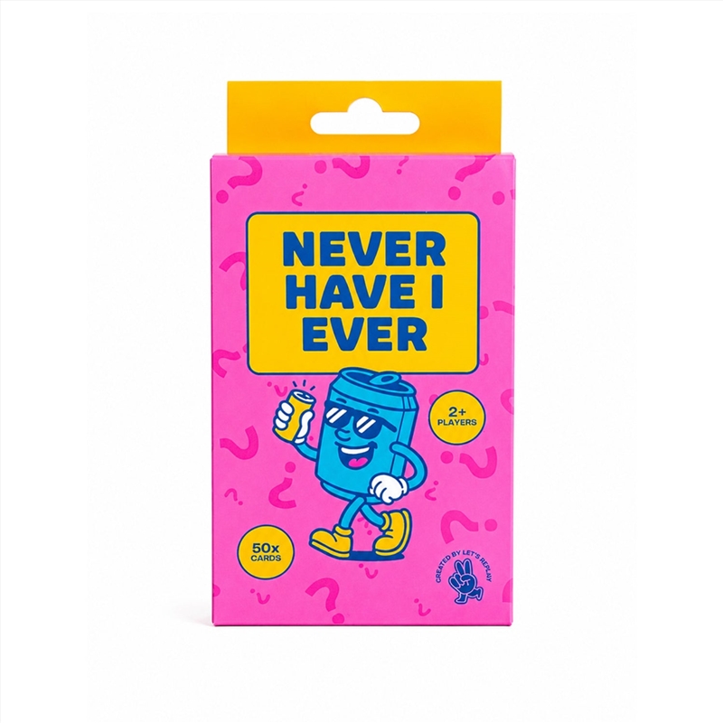 Let's Replay - Never Have I Ever Mini Card Game (50 Cards)/Product Detail/Card Games