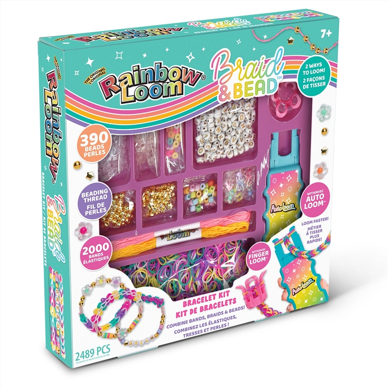 Rainbow Loom - Braid & Bead (Auto Loom 2489pcs)/Product Detail/Arts & Craft