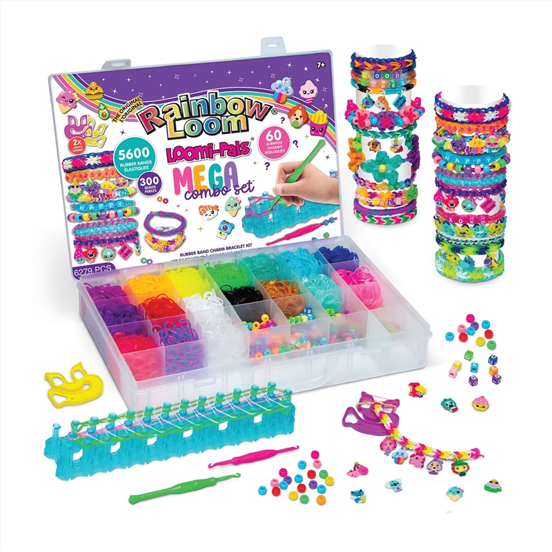 Rainbow Loom - Loomi-Pals Mega Combo Case (6284pcs)/Product Detail/Arts & Craft