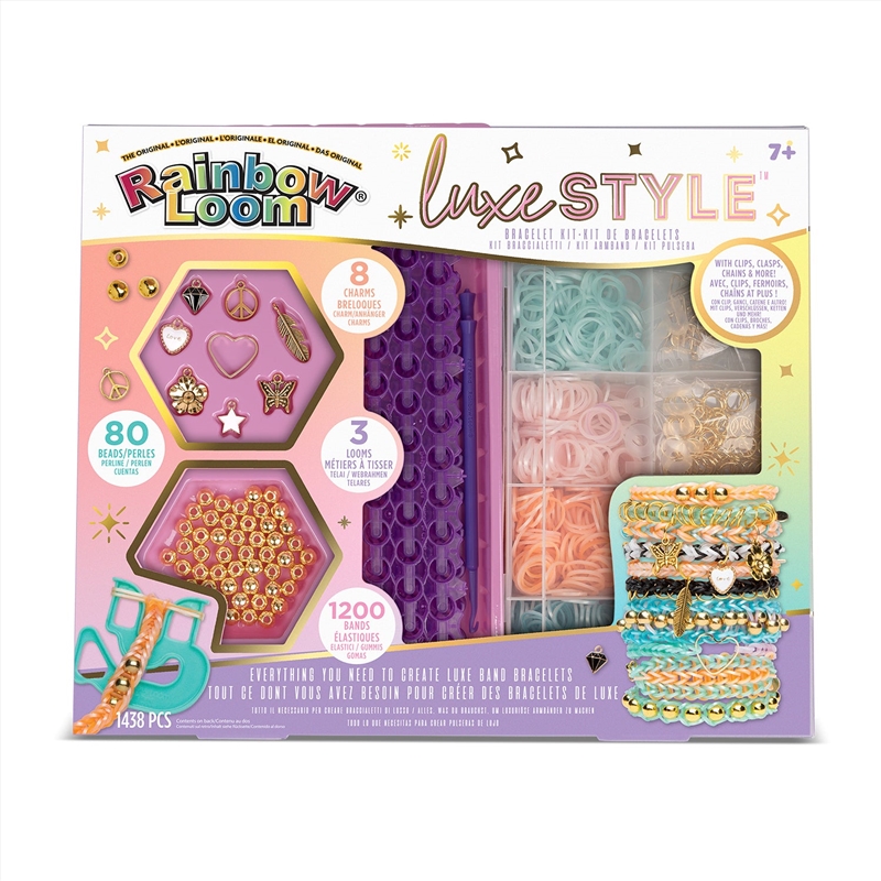 Rainbow Loom - Luxe Style Bracelet Kit (1438pcs)/Product Detail/Arts & Craft