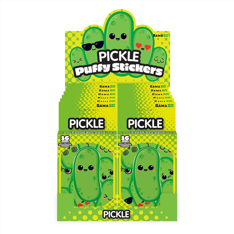 Aquarius - Pickle - Puffy Stickers/Product Detail/Stationery