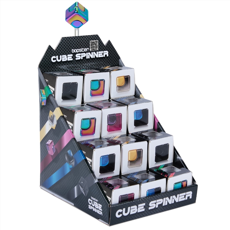 Bopster - Neon Fidget Cube Spinner (Sent At Random)/Product Detail/Fidget & Sensory