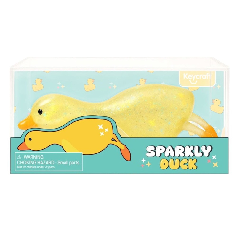 Keycraft - Squishy Sparkly Duck/Product Detail/Stress & Squishy