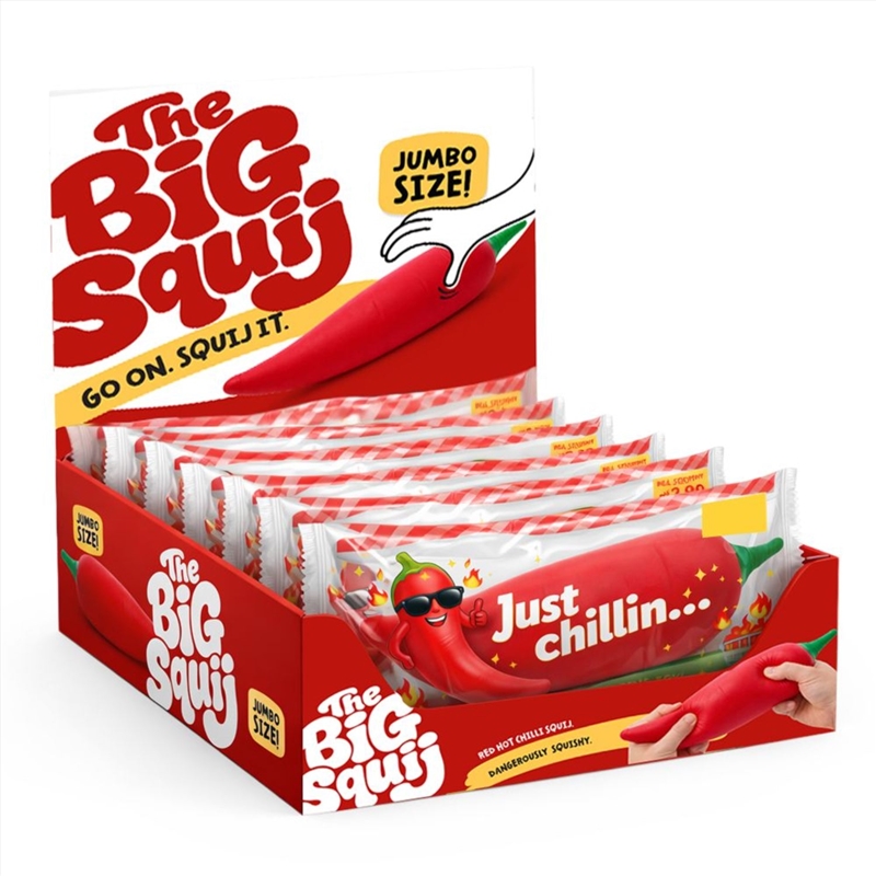 Keycraft - The Big Squij Chili Slow-Rise Squishy Toy (Sent At Random)/Product Detail/Stress & Squishy
