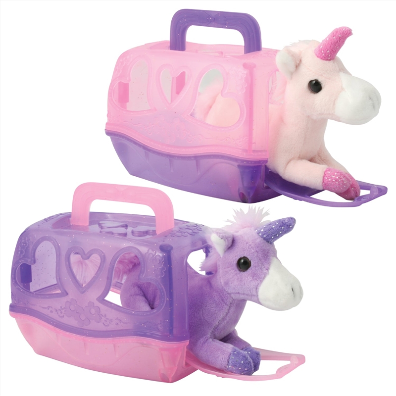 Keycraft - Unicorn Carry Case Critter (Sent At Random)/Product Detail/Toys