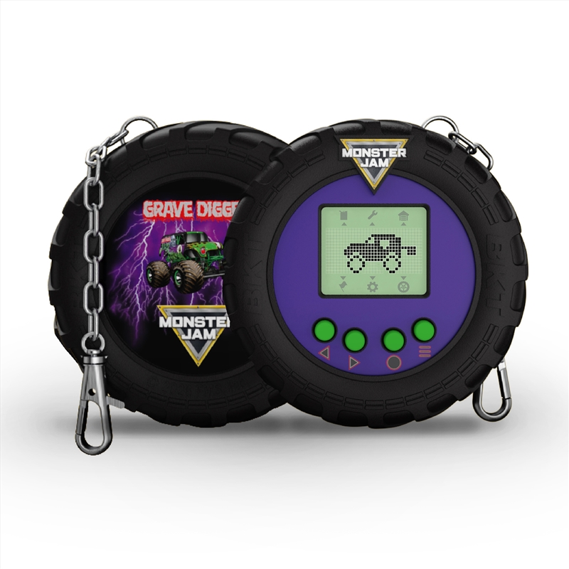 Thumbs Up! Monster Jam Digital Truck Keyring Game- Grave Digger/Product Detail/Games