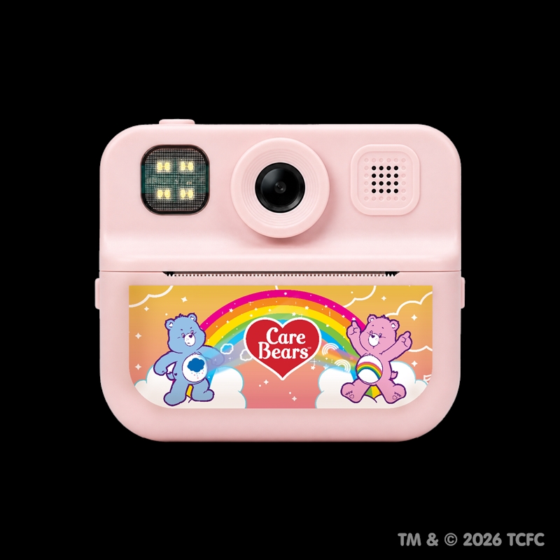 Thumbs Up! Care Bears Instant Print Camera (Inc Coloured Rolls & Pens)/Product Detail/Cameras