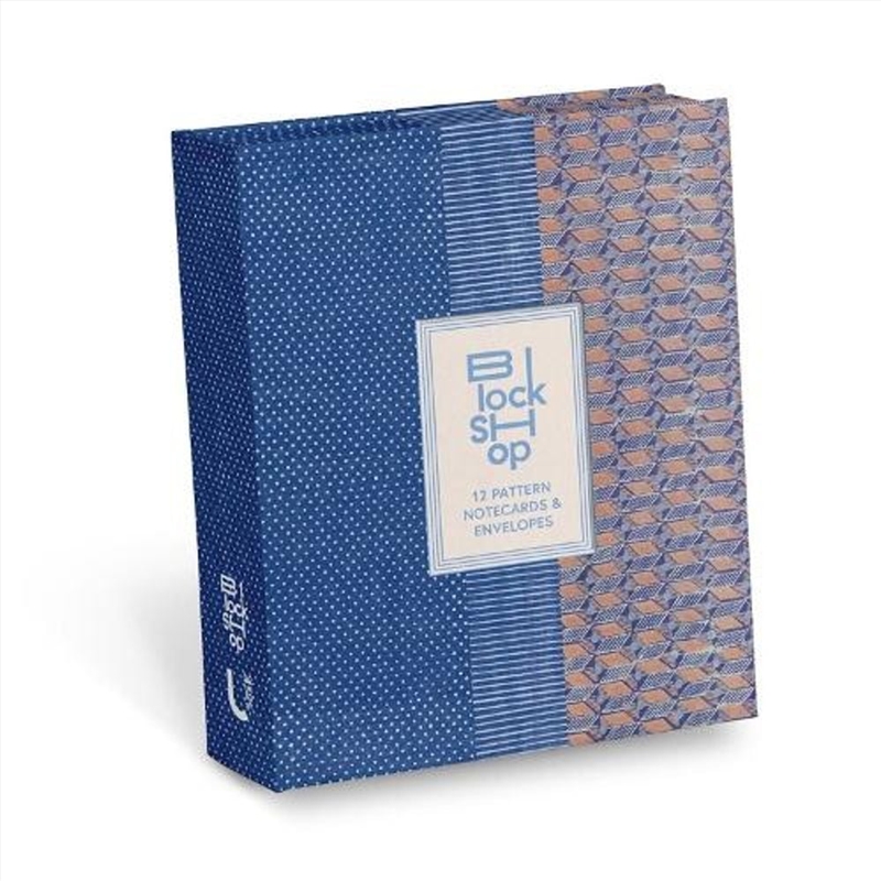From the Block Shop Studio: 12 Pattern Notecards and Envelopes/Product Detail/Stationery