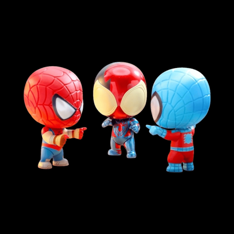 Spider-Man: Across the SpiderVerse - Spider-Man Cosbi Bobble-Head Collectible (Set 1)/Product Detail/Figurines