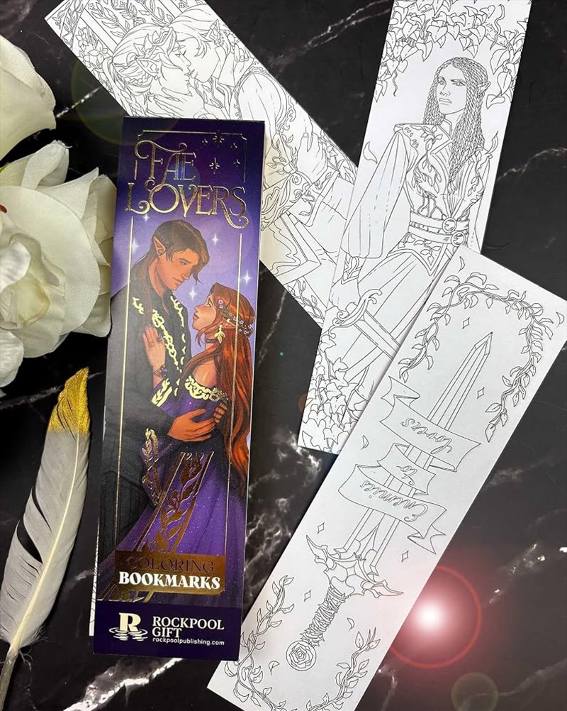 Fae Lovers Coloring Bookmarks/Product Detail/Stationery