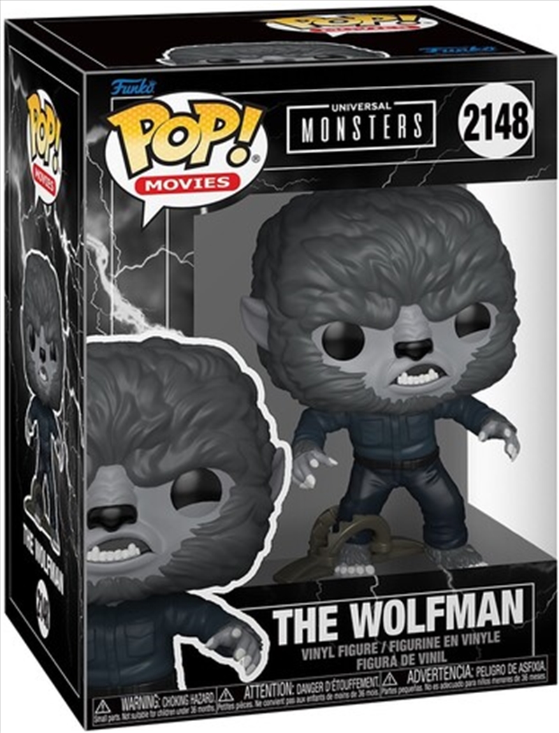 Universal Monsters - The Wolfman w/Trap Pop! Vinyl/Product Detail/Movies