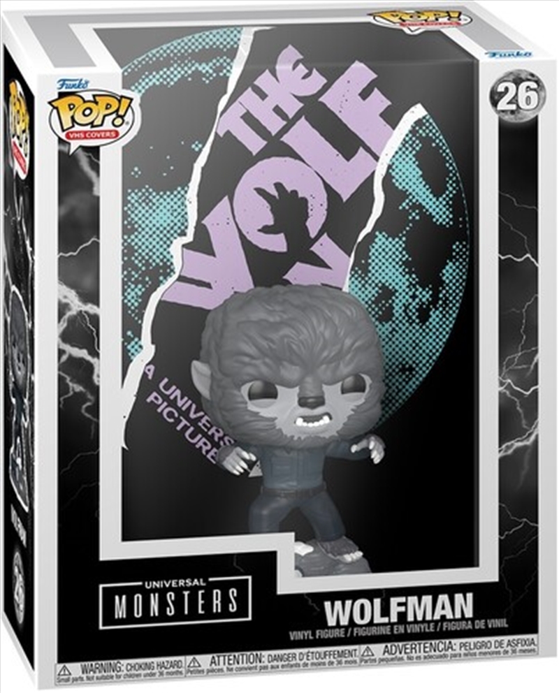 Universal Monsters - The Wolfman VHS Pop! Cover/Product Detail/Pop Covers & Albums