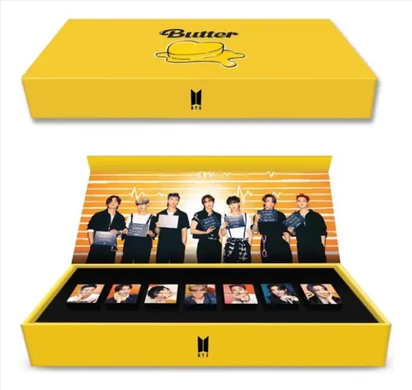 BTS Butter - Keychain Cube Set, incl. 7 Keyrings, Photo Cards & Photo Stand/Product Detail/Keyrings